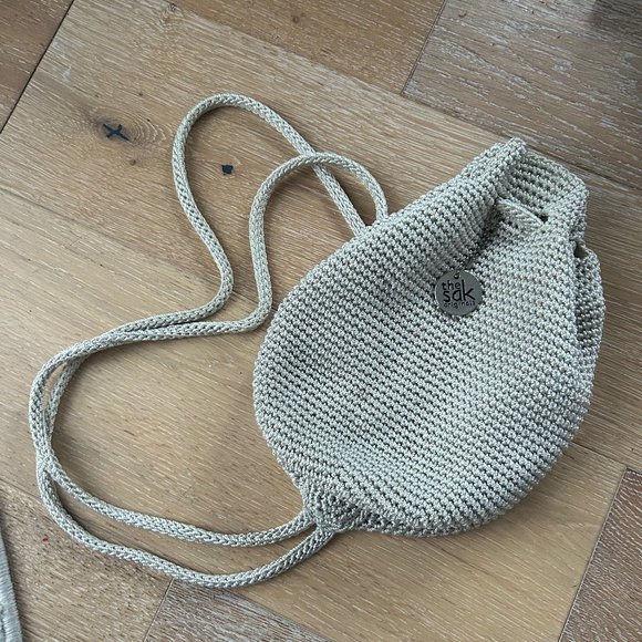 The Sak Crocheted Drawstring Mini Backpack - Picture 4 of 5
